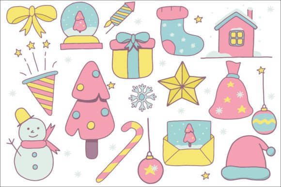 A Craft's Review: Using 17 Christmas Stickers Graphics