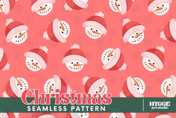 A Review of the Christmas Snowman Seamless Pattern Graphic