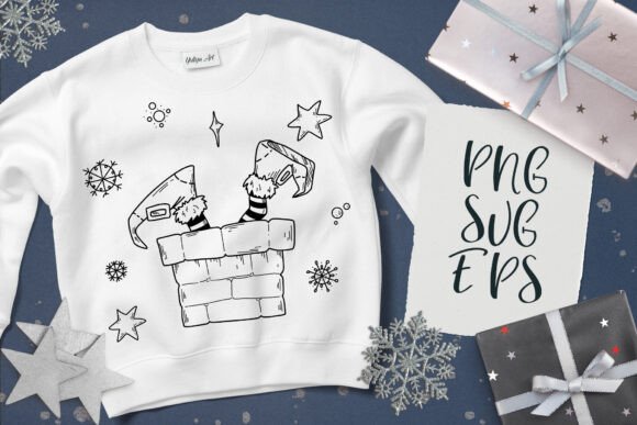 A Santa Claus Graphics Asset for Illustrations and Product Creation
