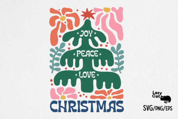 Boho Christmas Tree SVG PNG: A Versatile Graphics Asset