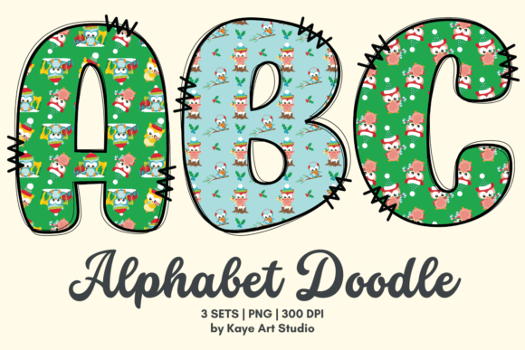 Christmas Owl Alphabet Clip Art: A Designer's Hands-On Review