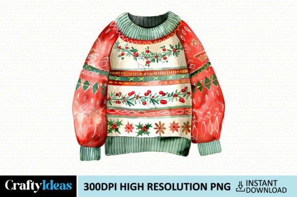 Christmas Sweaters Sublimation Clipart: A Designer's Review