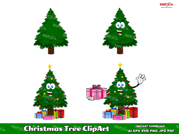 Christmas Tree Cartoon ClipArt: A Designer's Real-World Review