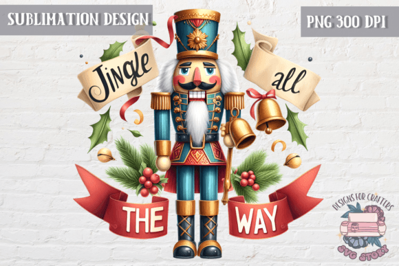 Nutcracker Christmas PNG Sublimation: A Versatile Graphics Asset
