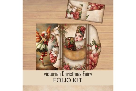 Victorian Christmas Fairy Embroidery Kit